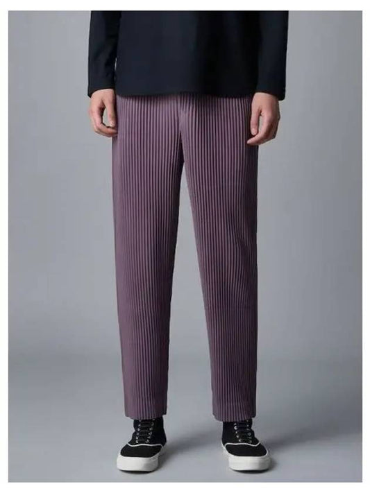 Straight fit pants trousers rose brown domestic product GM0023122845028 - ISSEY MIYAKE - BALAAN 1