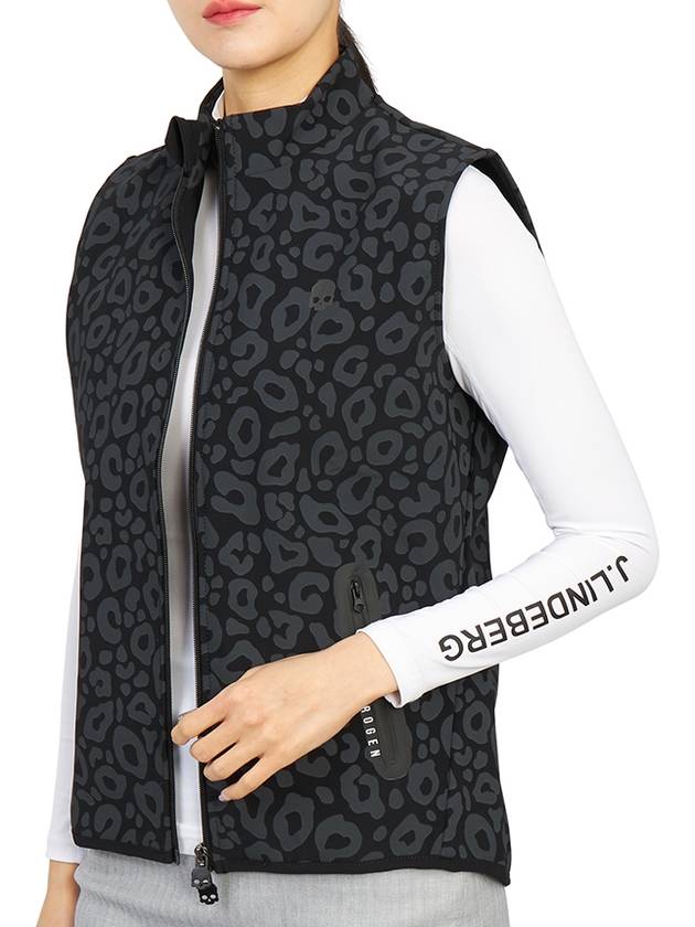 women's brushed vest black - HYDROGEN - BALAAN 7