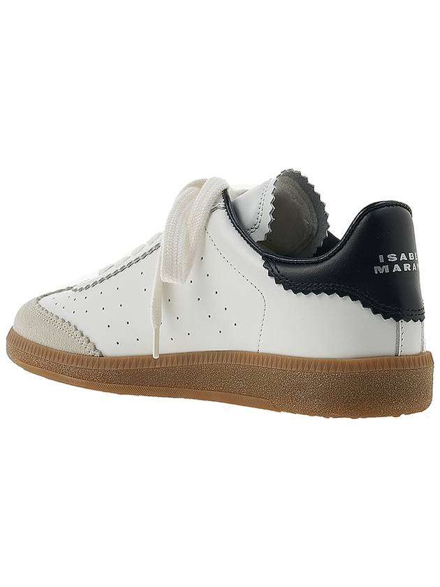 Bryce Logo Tab Low Top Sneakers White - ISABEL MARANT - BALAAN 4