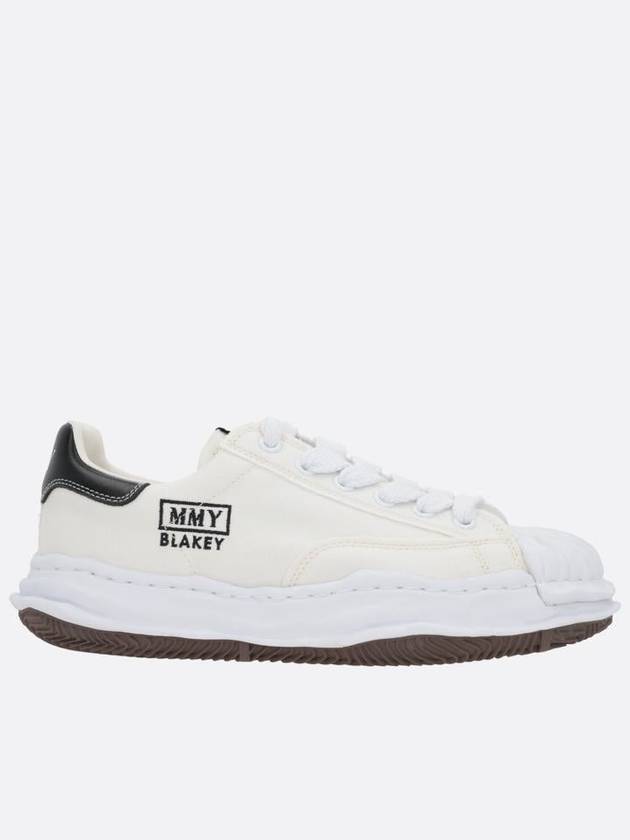 Blakey OG Sole Canvas Low Top Sneakers White - MAISON MIHARA YASUHIRO - BALAAN 2