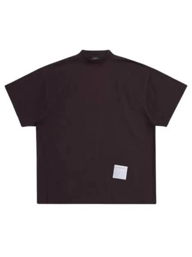 Sample Sticker Oversized Short Sleeve T-Shirt Black - BALENCIAGA - BALAAN 3