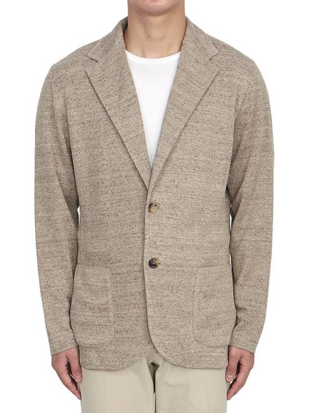 Men's Cardigan Beige - RVR LARDINI - BALAAN 1