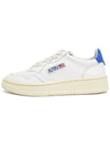 Medalist Goatskin Low Top Sneakers White Blue - AUTRY - BALAAN 5