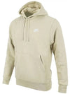 Club Fleece Pullover Hoodie Limestone - NIKE - BALAAN 3