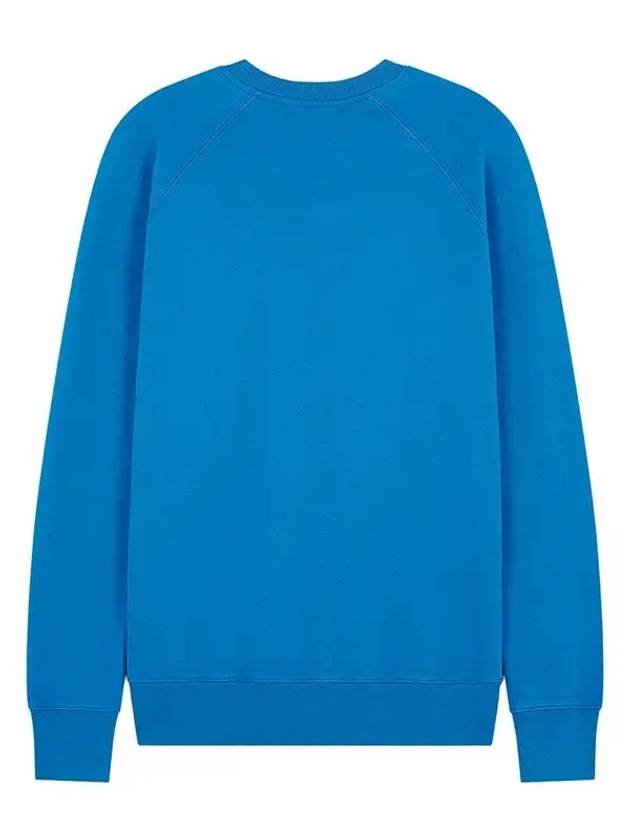 Palais Royal Logo Print Classic Sweatshirt Sapphire - MAISON KITSUNE - BALAAN 3