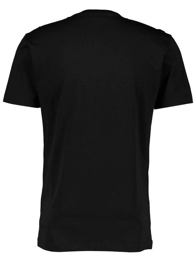 icon logo short sleeve tshirt black - DSQUARED2 - BALAAN 3