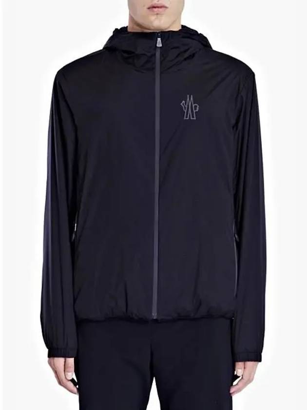 Men s Bissen Hooded Zip Up Black - MONCLER - BALAAN 2