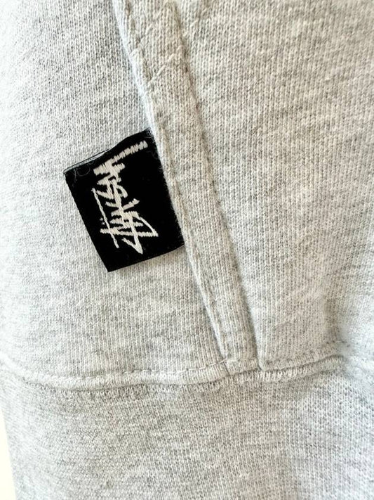 AU Australia box hood sweatshirt ST024W3200 ASH HEATHER MENS - STUSSY - BALAAN 2