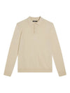 Noel Merino Long Sleeve Polo Knit Top Oyster Grey - J.LINDEBERG - BALAAN 2