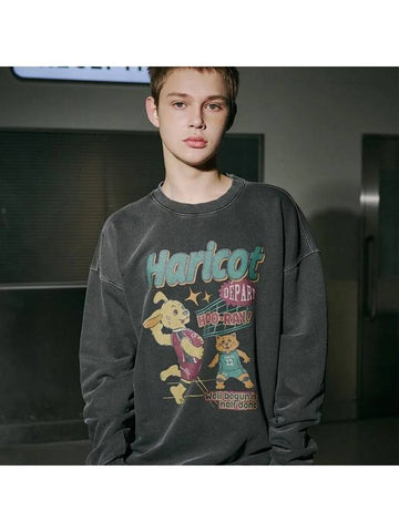 Harricott Pigment Sweatshirt Smoke Black - CPGN STUDIO - BALAAN 1