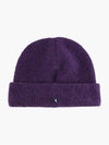 Runa Logo Patch Beanie Black Plum - KLATTERMUSEN - BALAAN 3