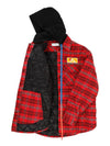 flannel overshirt jacket red - OFF WHITE - BALAAN 6