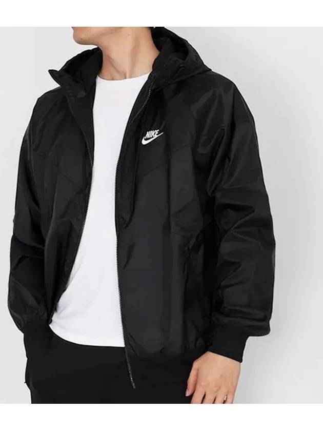 Men's Sportswear Windrunner Woven Windbreaker Black - NIKE - BALAAN 2