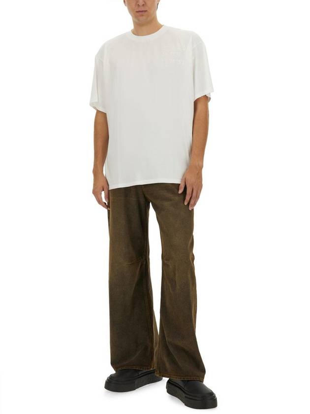 Mm6 Maison Margiela T-Shirt With Print - MAISON MARGIELA - BALAAN 2