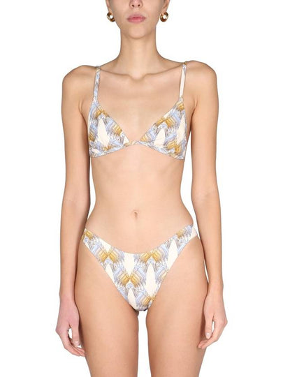 pattern print bikini briefs beige - TORY BURCH - BALAAN 2