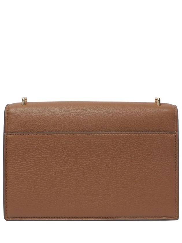 Miller Leather Cross Bag Brown - TORY BURCH - BALAAN 3