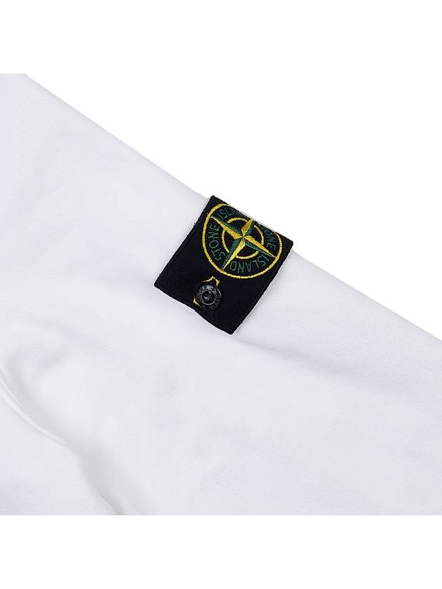 Garment Dyed Hoodie White - STONE ISLAND - BALAAN 6