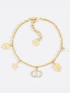 Petit CD Lucky Charms Bracelet Gold Finish Metal - DIOR - BALAAN 1