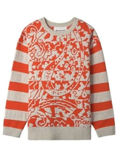 Women's Sasha Sweatshirt Orange - ISABEL MARANT - BALAAN 2