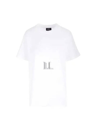 Standard Brode Logo Short Sleeve T-Shirt White - A.P.C. - BALAAN 2