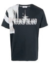 Motion Saturation One Garment Dyed Short Sleeve T-Shirt Navy - STONE ISLAND - BALAAN 2