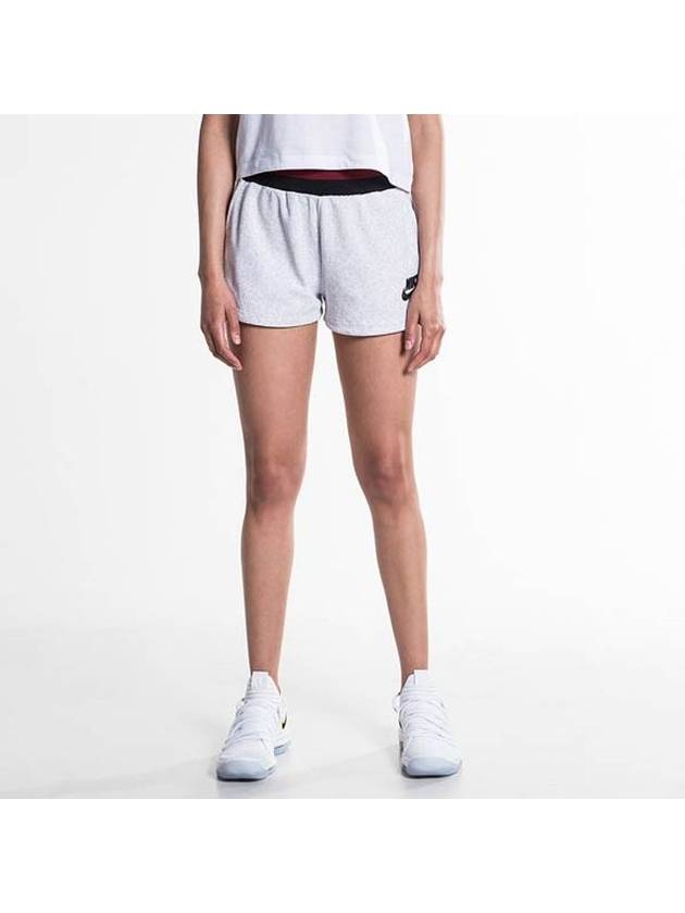 01AJ2897052Women’sTowel Terry Short PantsGray - NIKE - BALAAN 4