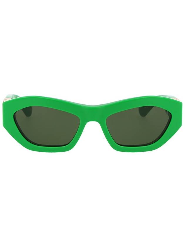 Sunglasses BV1221S 003 003 GREEN GREEN GREEN - BOTTEGA VENETA - BALAAN 2