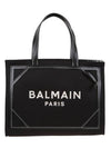 Logo Print Tote Bag Black - BALMAIN - BALAAN 1