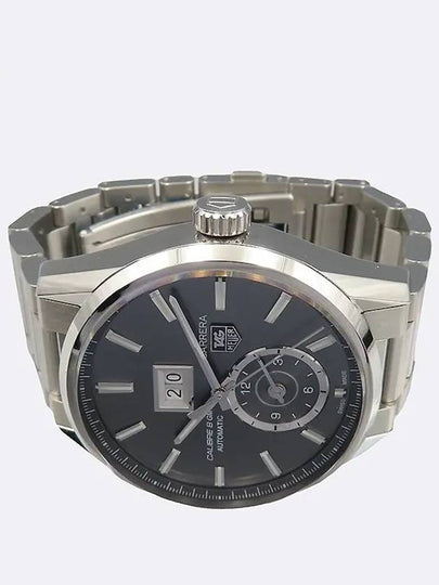 WAR201Z CARRERA Caliber 8 GMT Automatic Metal Gray Dial Steel Band Men s Watch - TAG HEUER - BALAAN 2