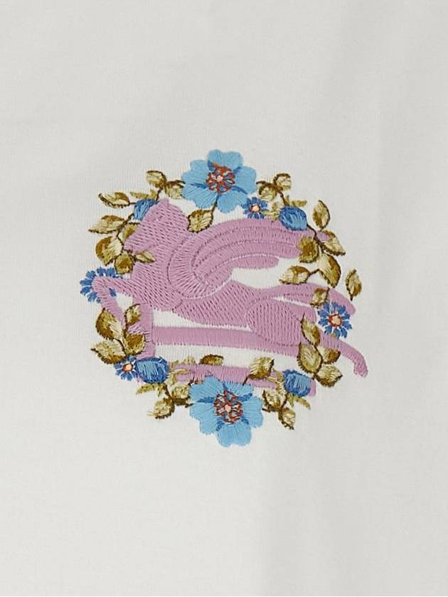 Etro Logo Embroidery T-Shirt - ETRO - BALAAN 4