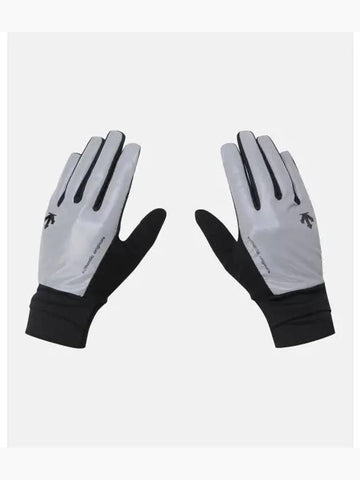 Running Gloves Smart Touch Silver SP323RGL91 - DESCENTE - BALAAN 1