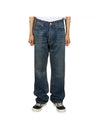 Trail Washing Kurt Jeans Blue - CELINE - BALAAN 1