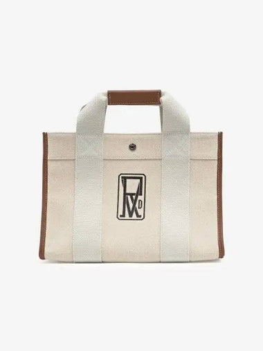 Medium Traveler Tote Bag White TRAVELLERMwhite - RUE DE VERNEUIL - BALAAN 1