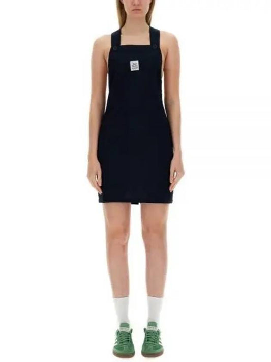 HOWLIN COSMIC DRESSJAPANE SESEERSUCKER NAVY SEERSUCKER dress - HOWLIN' - BALAAN 1