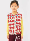 Harlequin Quilted Vest B224AC125 Italian Kids - BOBO CHOSES - BALAAN 1