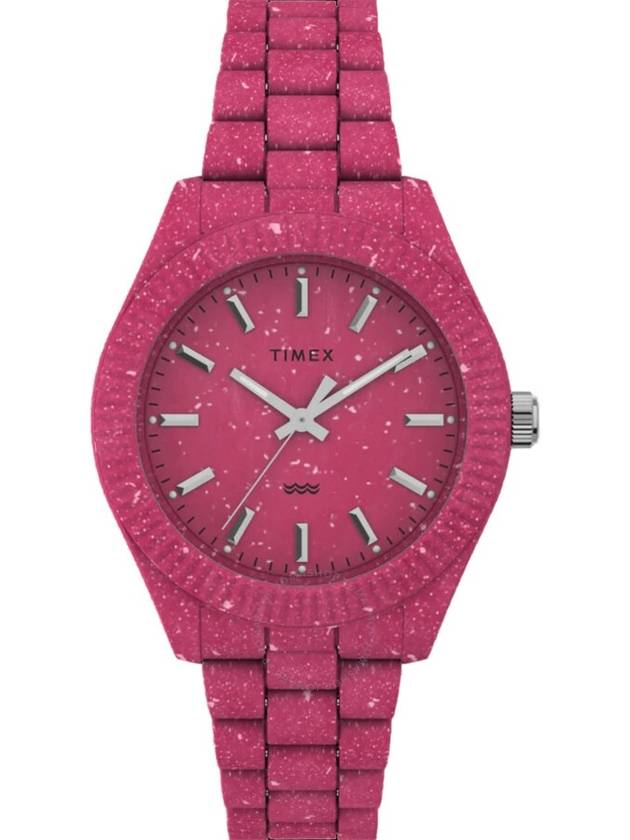 Timex Legacy Ocean Quartz Pink Dial Ladies Watch TW2V77200 - TIMEX - BALAAN 1