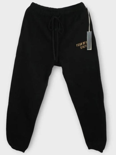 Fleece State Brushed Jogger Sweatpants Black 130BT242020F 009 - FEAR OF GOD ESSENTIALS - BALAAN 2