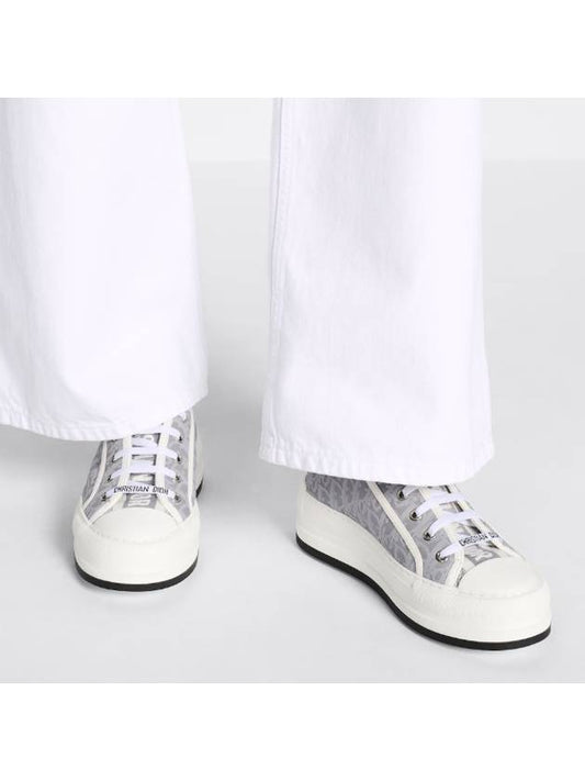 Walk'n' Platform Low Top Sneakers Grey - DIOR - BALAAN 2