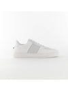 Neue York Leather Low Top Sneakers White - MONCLER - BALAAN 3