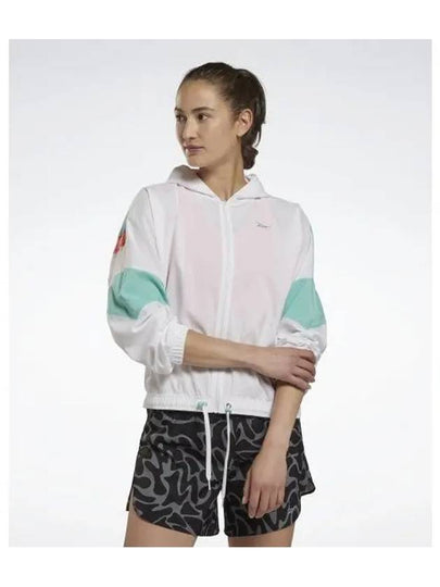 Women's Running Jacket White - REEBOK - BALAAN 2