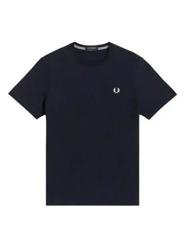 Fred Perry crew neck short sleeve t shirt navy - FRED PERRY - BALAAN 1