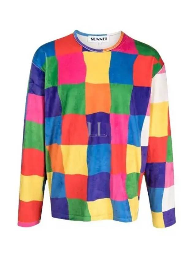 Classic Color Block Pattern Long Sleeve T-Shirt T-Shirt - SUNNEI - BALAAN 2