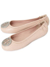 Minnie Leather Flat Pink - TORY BURCH - BALAAN 2