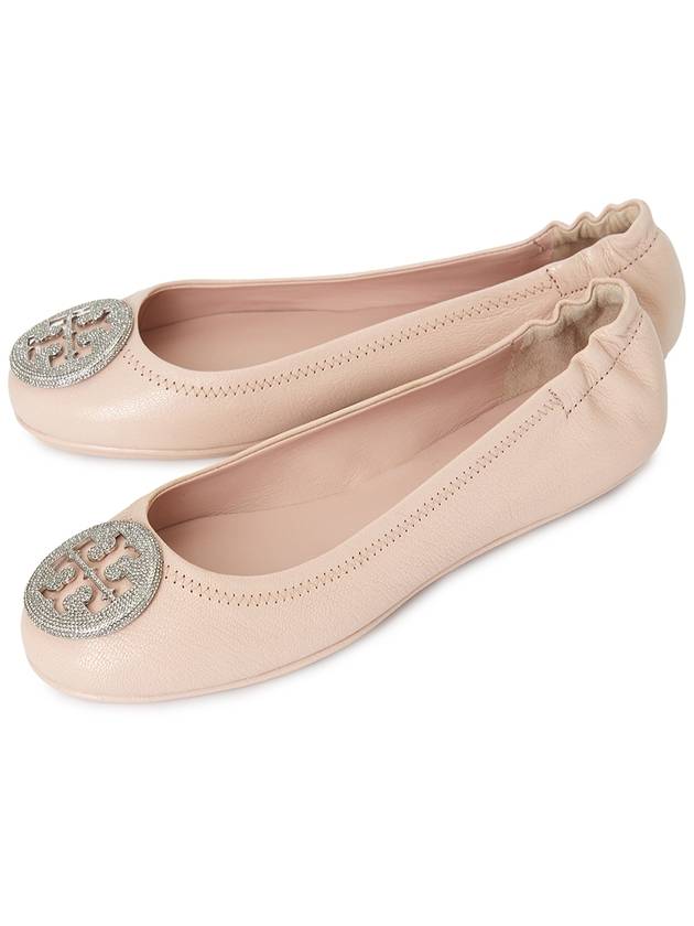 Minnie Leather Flat Pink - TORY BURCH - BALAAN 2