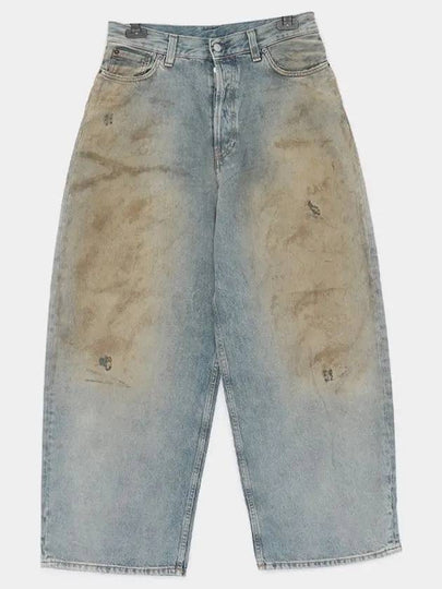 Distressed Super Wide Jeans Light Blue - ACNE STUDIOS - BALAAN 2