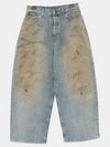 Distressed Super Wide Jeans Light Blue - ACNE STUDIOS - BALAAN 3