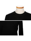 5PU217 3BE 99 Black Logo Knit - KENZO - BALAAN 4