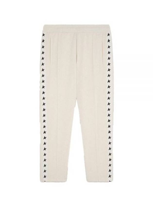 Men's Road Tapered Track Pants White - GOLDEN GOOSE - BALAAN 2