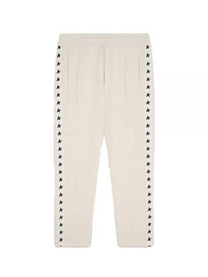 Men's Road Tapered Track Pants White - GOLDEN GOOSE - BALAAN 2