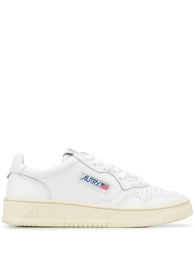 Medalist Leather Low Top Sneakers White - AUTRY - BALAAN 2